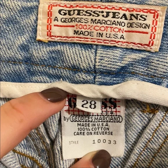 Vintage Guess High Waisted Jeans